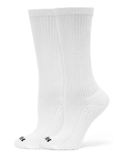 Women's Sport Scrunch Crew Socks, 2-Pack - White Pack