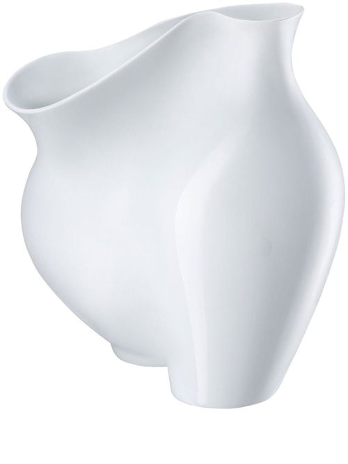 La Chute porcelain vase (24,5cm) - White