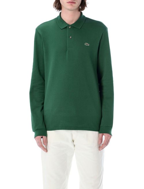 Timeless Long-Sleeve Polo Shirt - Size L