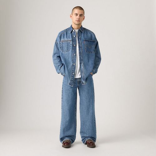 Twisted Baggy Wide Leg Men's Jeans 33x32