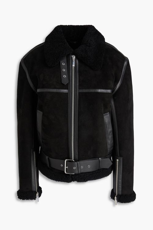 Shearling jacket - Black - FR 32