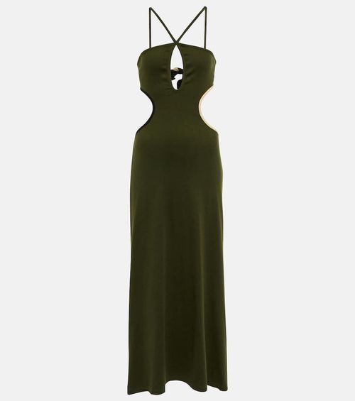 Cutout maxi dress