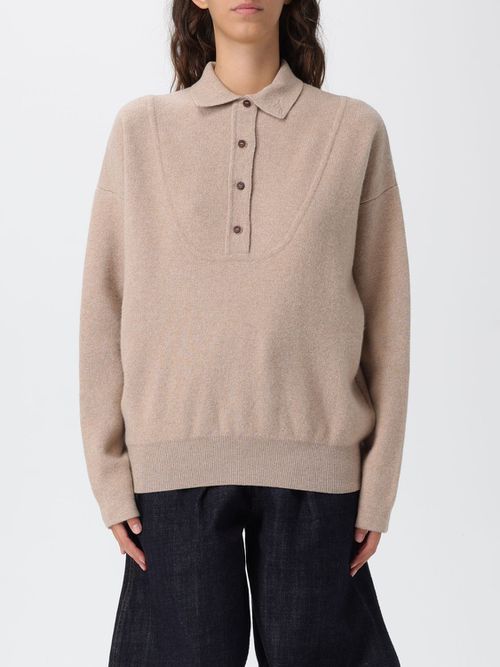 Polo Shirt Woman color Beige