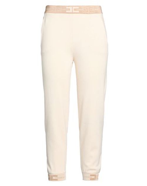 Woman Pants Cream Size 8 Viscose, Polyamide