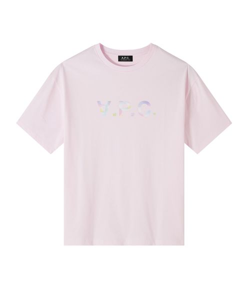River Print T-shirt FAA - Pink