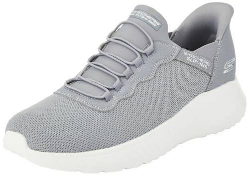 SKECHERS Men's Hands Free Slip-ins Bobs Squad Chaos-Daily Hype Sneaker, Navy, 11