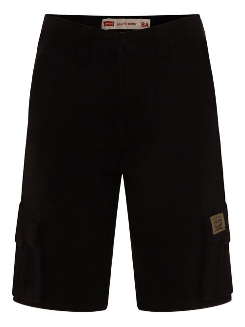 Cargo-pocket shorts - Black