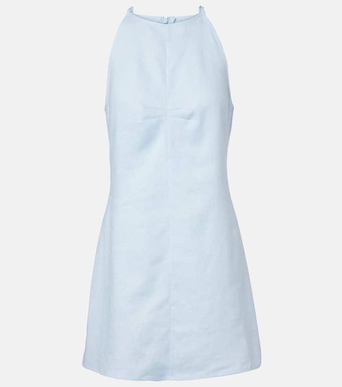 Antigua linen minidress