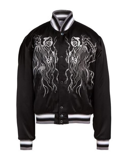 Man Jacket Black Size S Polyester