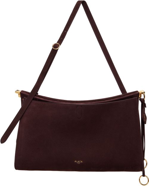Burgundy 'Le Click' Pocket 35 Bag