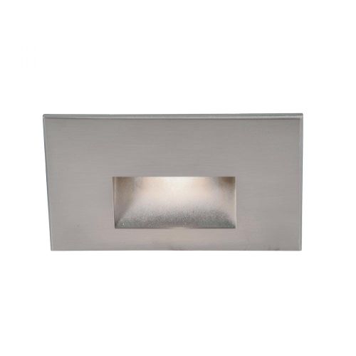 WAC Lighting 120V LEDme 1-Light Horizontal Step and Wall Light in Stainless Steel - WL-LED100-B