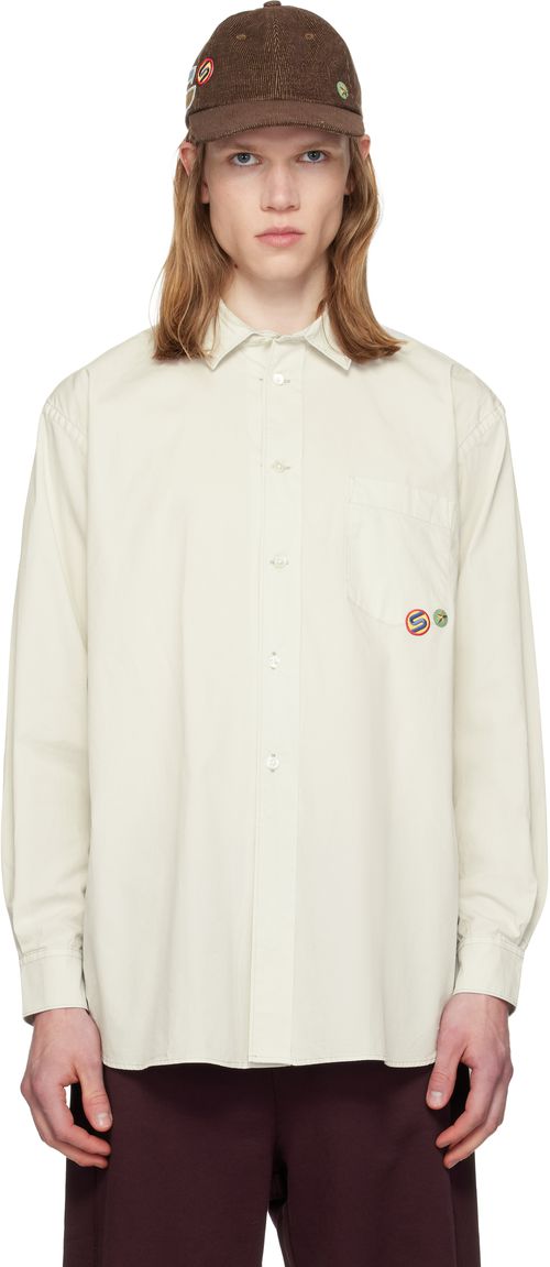 Off-White Overdyed Poplin Shirt