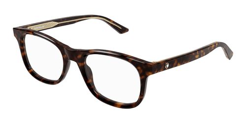 Montblanc MB0385O 007 Men's Eyeglasses Tortoiseshell 54 - Blue Light Block Available