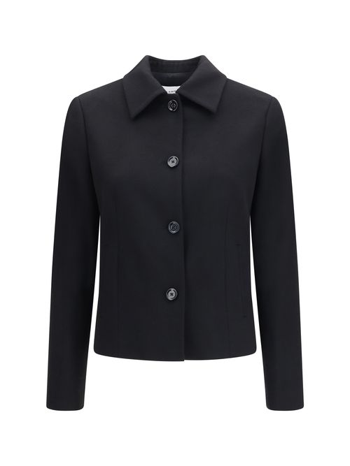 Virgin Wool Jacket — Black
