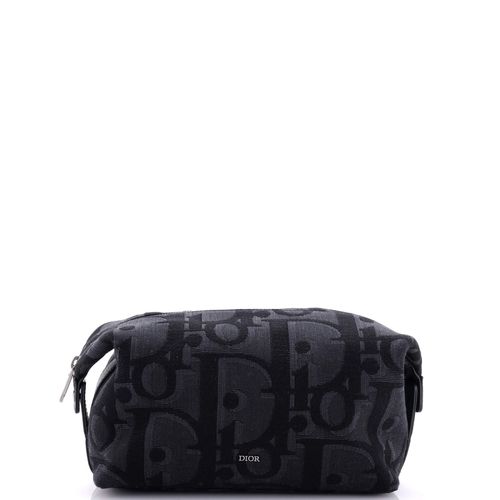 Toiletry Pouch Maxi Oblique Canvas