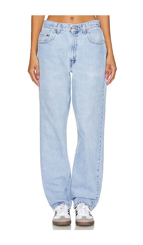 Aligrace Vintage Ultra Baggy Jeans in Denim-Light