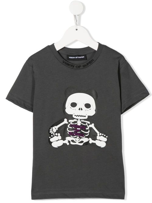 Logo-print T-shirt - Grey