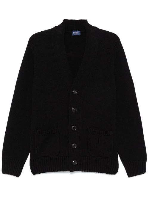 Merino wool cardigan - Black