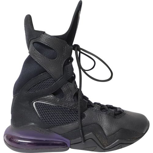 Nike Pre-owned Womens Air Max Box 'Black Grand Purple' AT9729 005 Leather