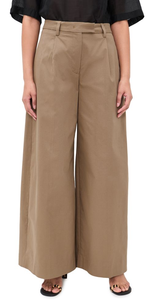 Deva Gabardina Trousers Cognac