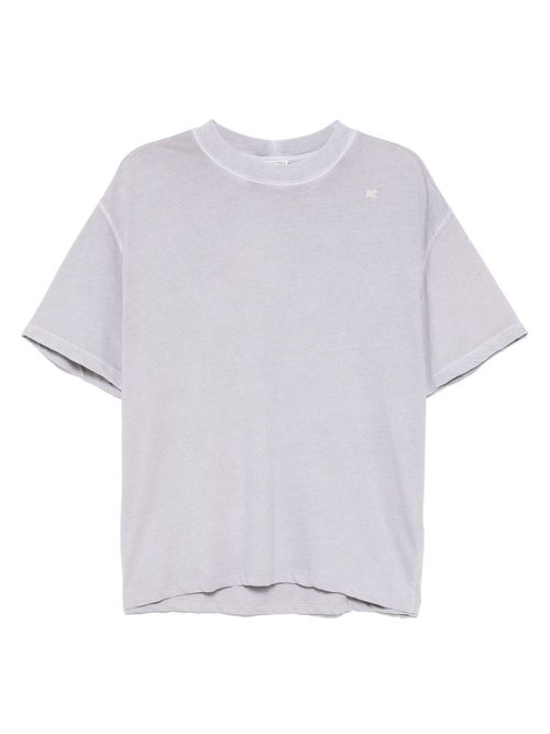 Recto vintage-washed cotton T-shirt - Grey