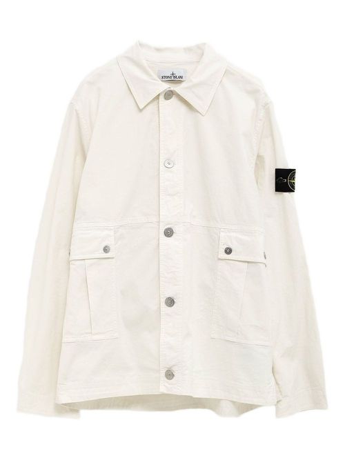 Stone Island button-down shirt - Neutrals