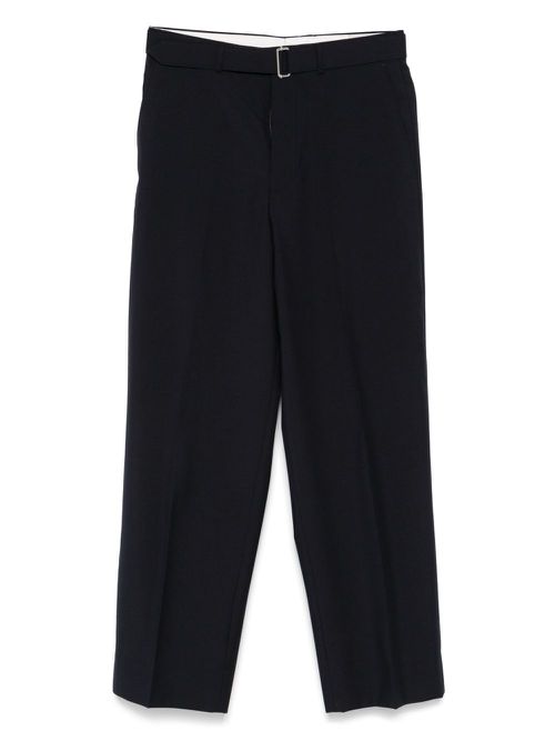 Officine Generale wide-leg trousers - Blue