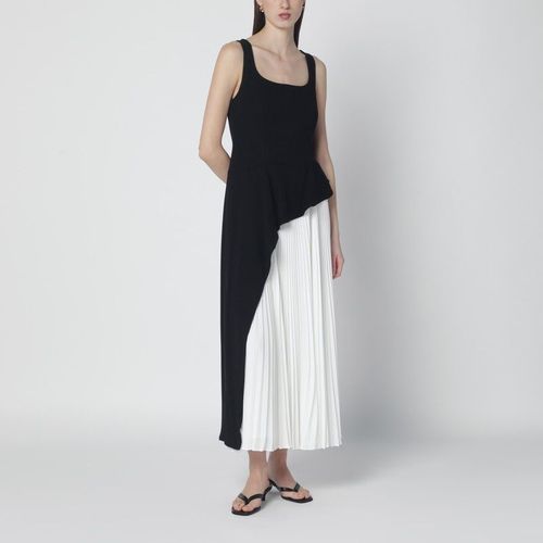Jonathan Simkhai Zayla Black And White Pleated Dre
