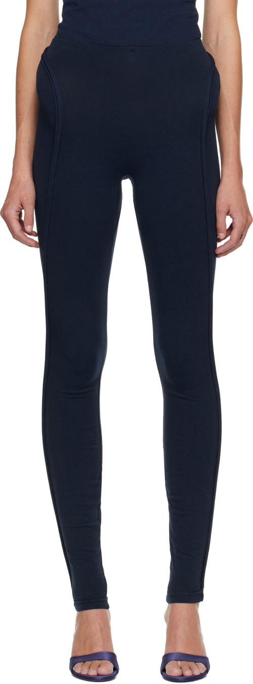 Navy Sculpted Hip Leggings