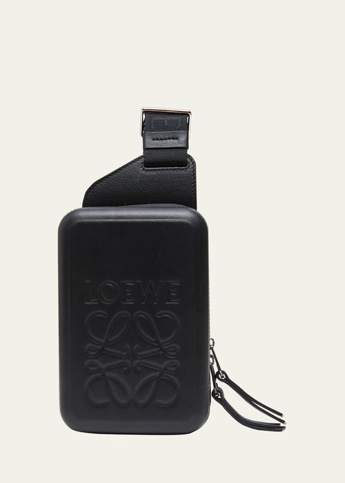 Men's Molded Sling Crossbody Bag