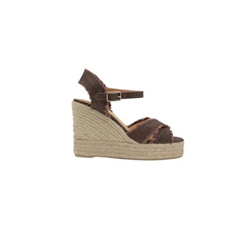 Women's Bromelia Espadrille In Marron/oro