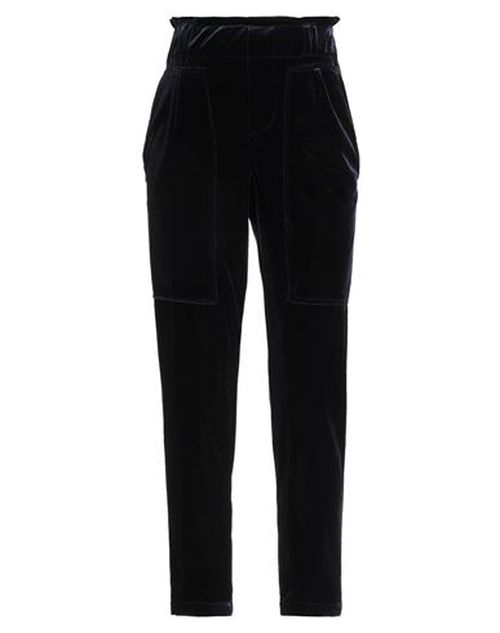 Woman Pants Navy Size 4 Polyester, Elastane