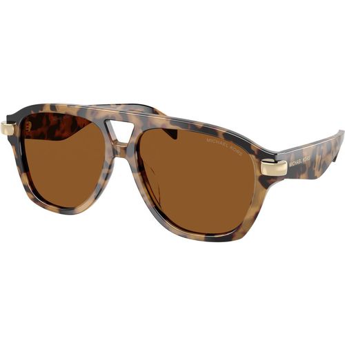 Michael Kors Vrouw Michael Kors MK2277U GRENADA 393073 Zonnebrillen Acetaat Schildpad Bruin Piloot Normaa
