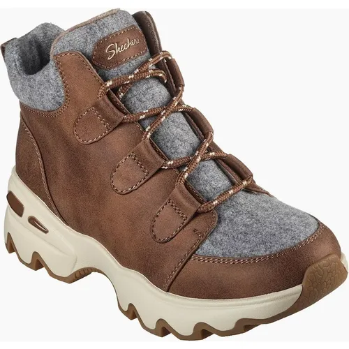 Skechers Women's Biglug Non Waterproof Walking Shoes - Brown