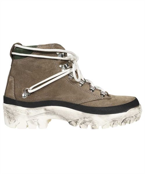 Leather Lace-up Boots