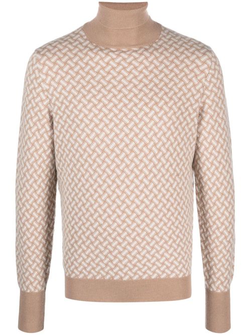 Biscottino cashmere jumper - Brown