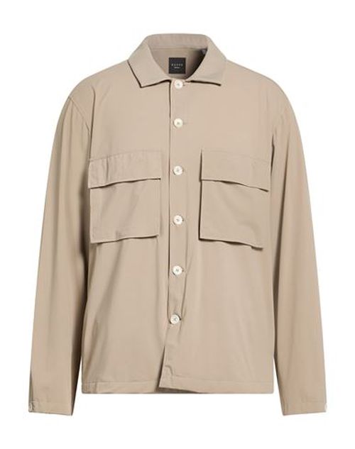 Man Jacket Taupe Size L Polyamide, Elastane