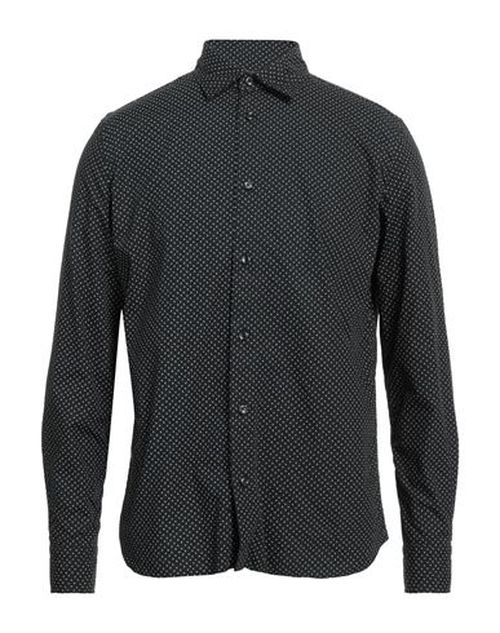 Man Shirt Black Size 15 ¾ Cotton