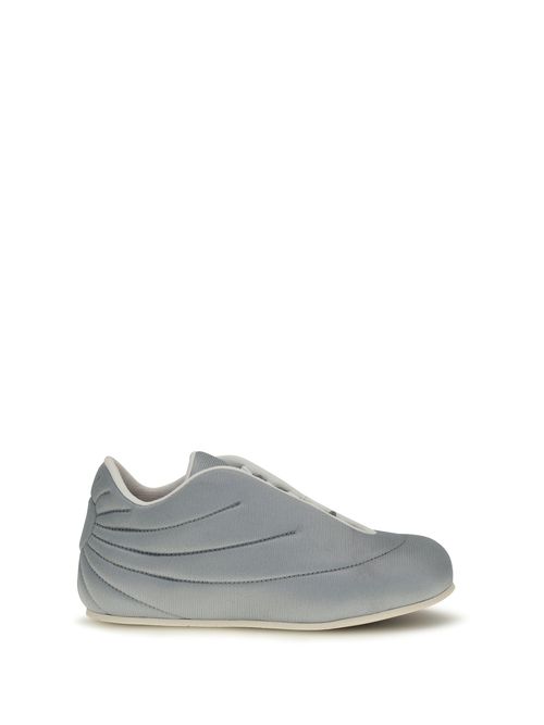 Lightweight Quilted Sneakers — Gray