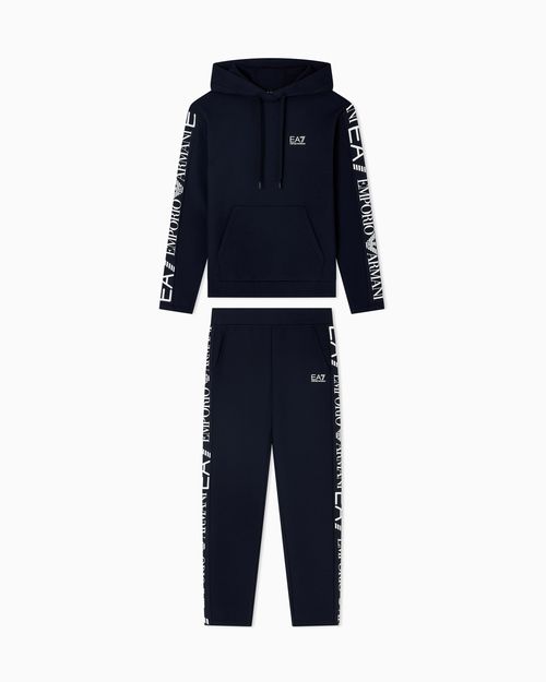 Logo suit in jersey with hoodie and jogger pants Tracksuit