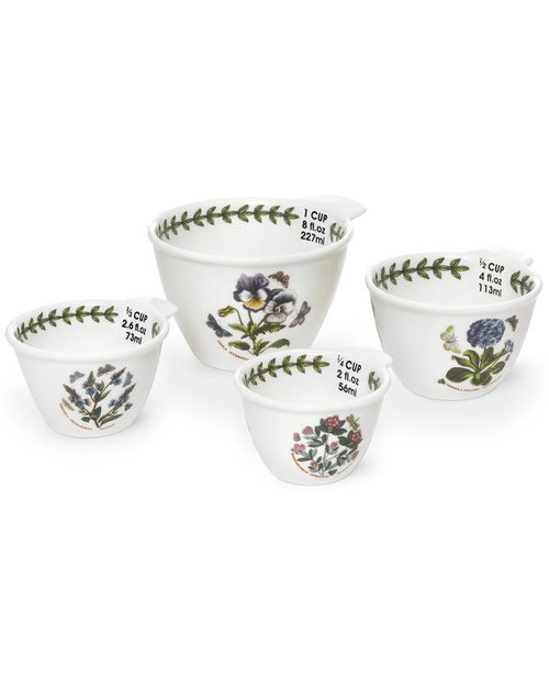 Portmeirion Botanic Garden Set of 4 Measuring Cups
