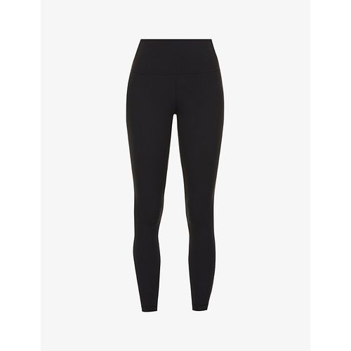 Womens Black Align Pocket-detail High-rise Stretch-knit Leggings