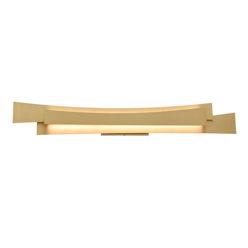 Brass LED Vanity Light from the Candora Collection