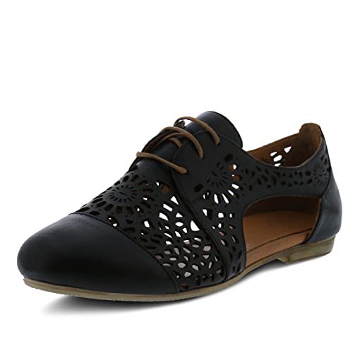 Spring Step Women's Theone Lace-Up Shoe White EU  US
