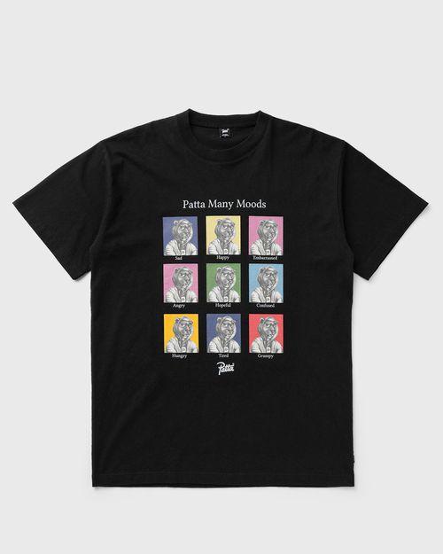 Many Moods Tee black male Shortsleeves now available at BSTN