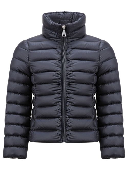 Boys' Longue Saison Down-Filled Stand Collar Coat with Adjustable Hood