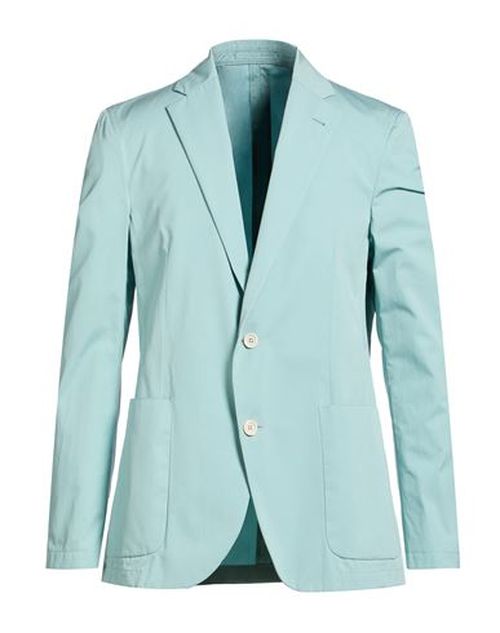 Man Blazer Turquoise Size M Cotton