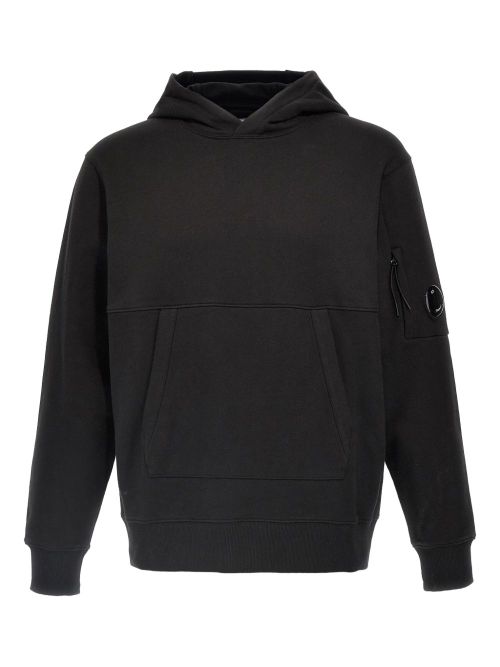 Logo cotton hoodie