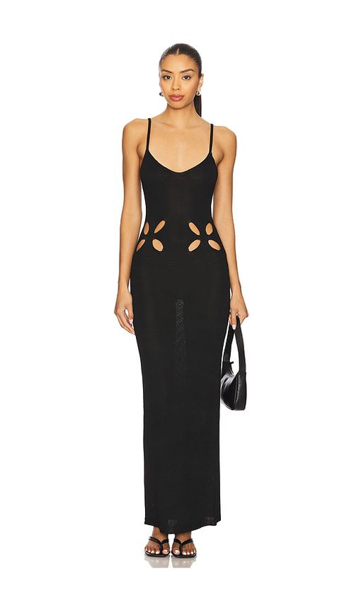 Superdown Lailani Maxi Dress in Black. L also in