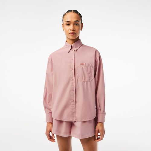 Women’s Oversized Cotton Poplin Shirt